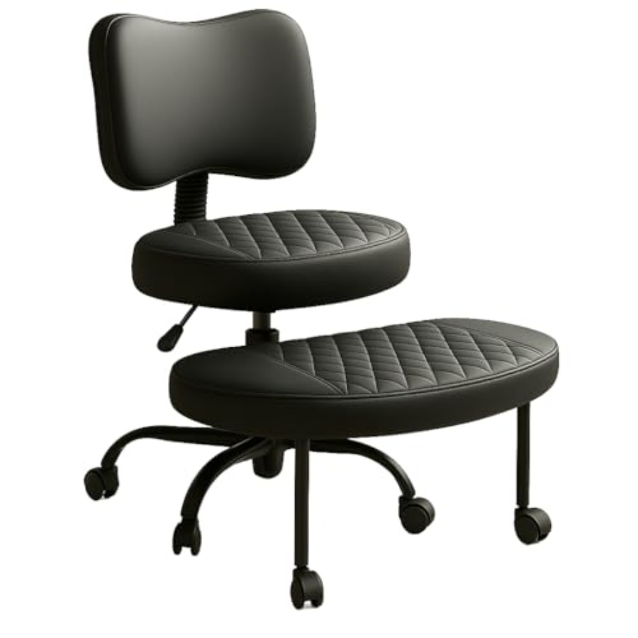 Yoga & Fitness Center - Cross Legged Office Chair Meditation ADHD