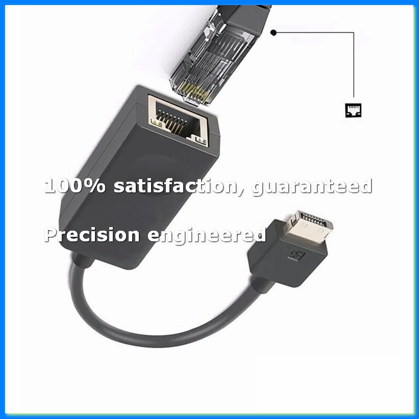 Yoga & Fitness Center - Replacement Cable Dongle RJ45 Ethernet Adapter