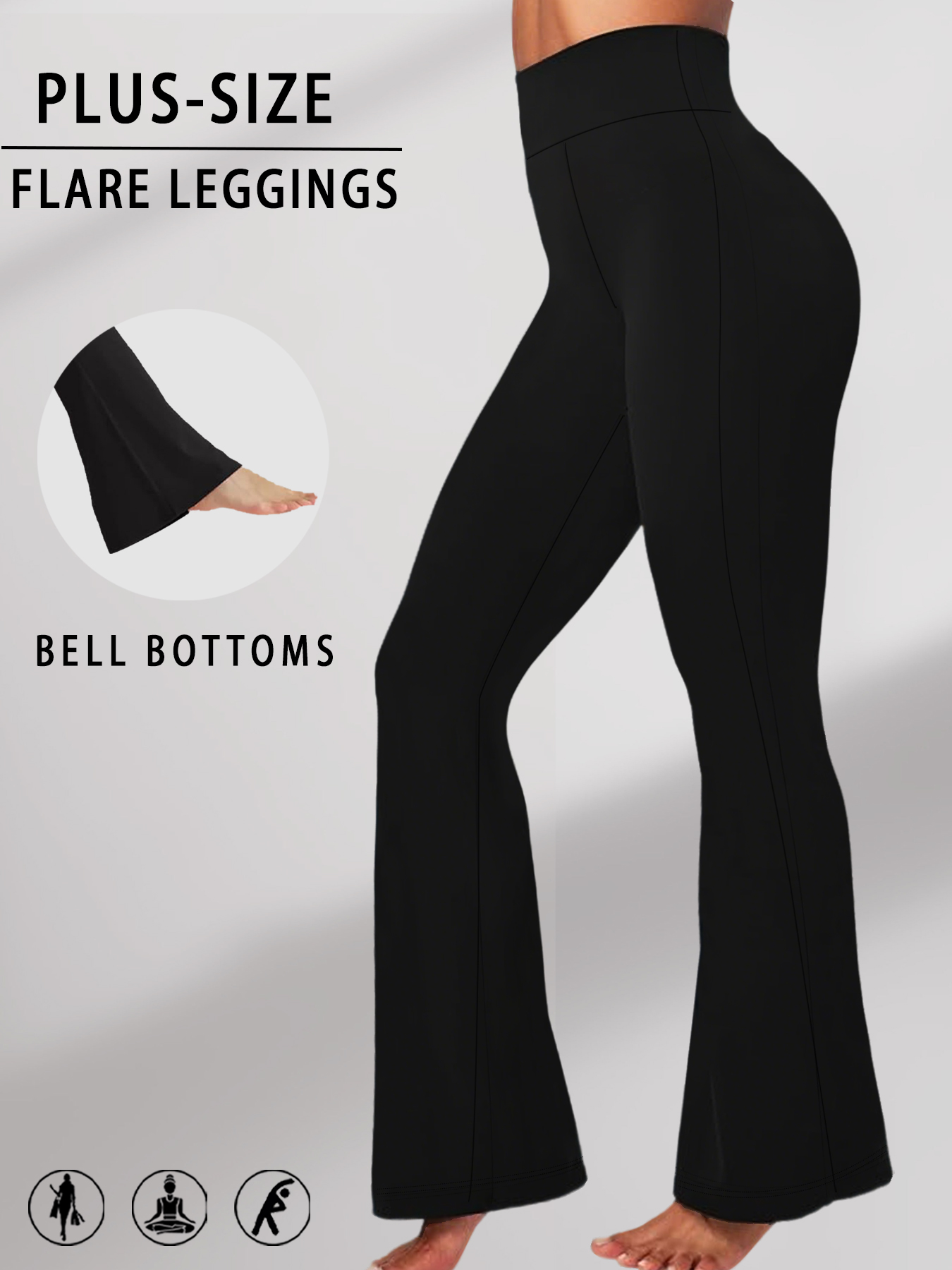 Plus Size Women's Super Soft F - Yoga Fitness Plus avaliação e preço