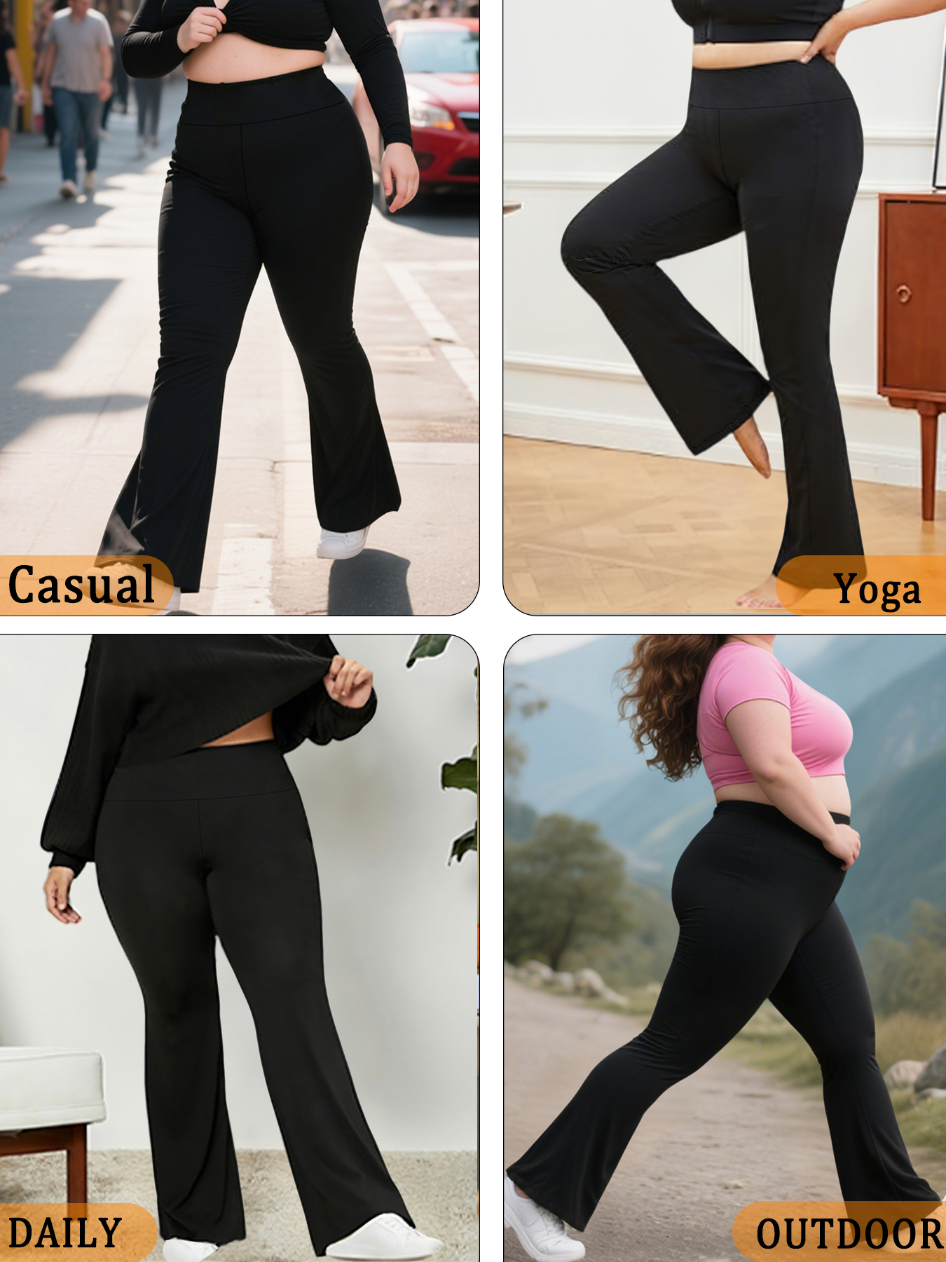 Plus Size Women's Super Soft F - Yoga Fitness Plus avaliação e preço