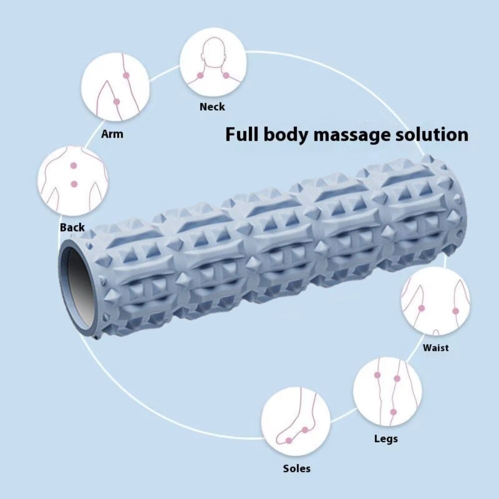 EVA Foam Fitness Back Roll Tri - Foam Roller avaliação e preço