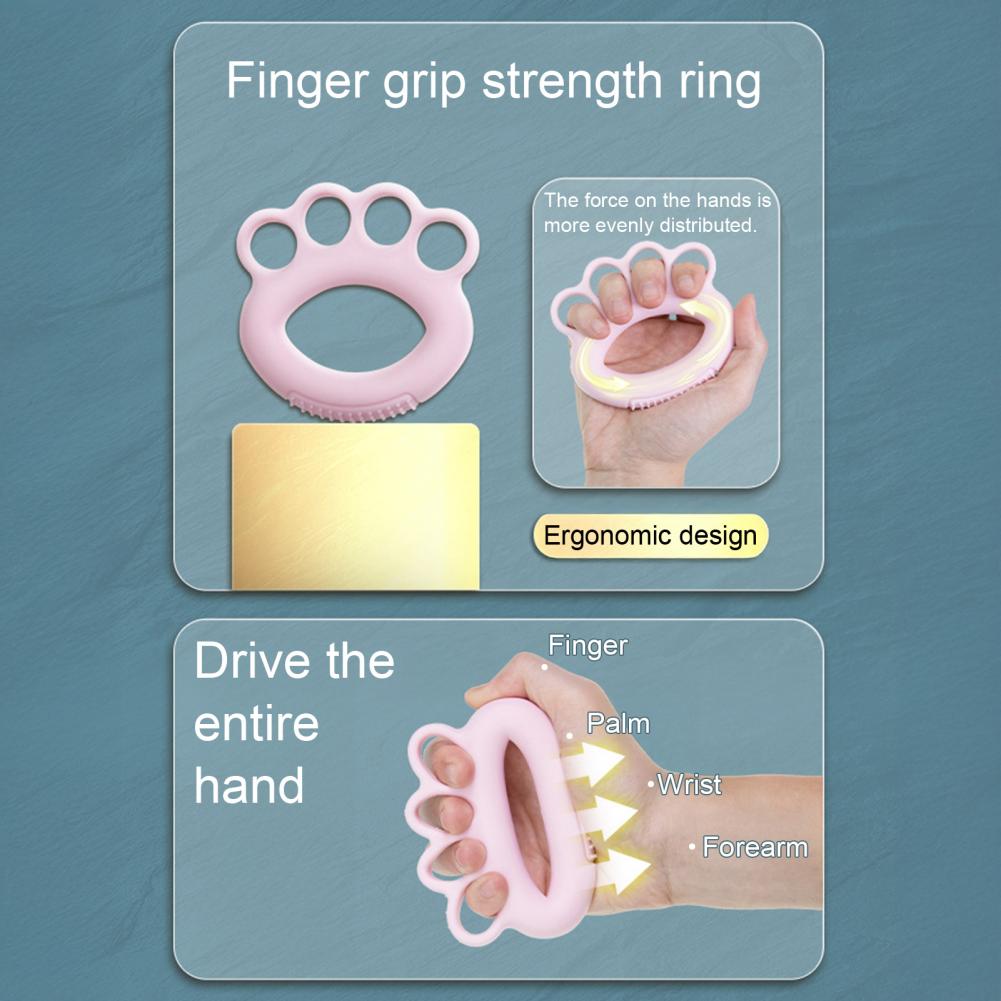 1 Silicone Hand Grip Ring for  - Grip Strengthener Hand avaliação e preço