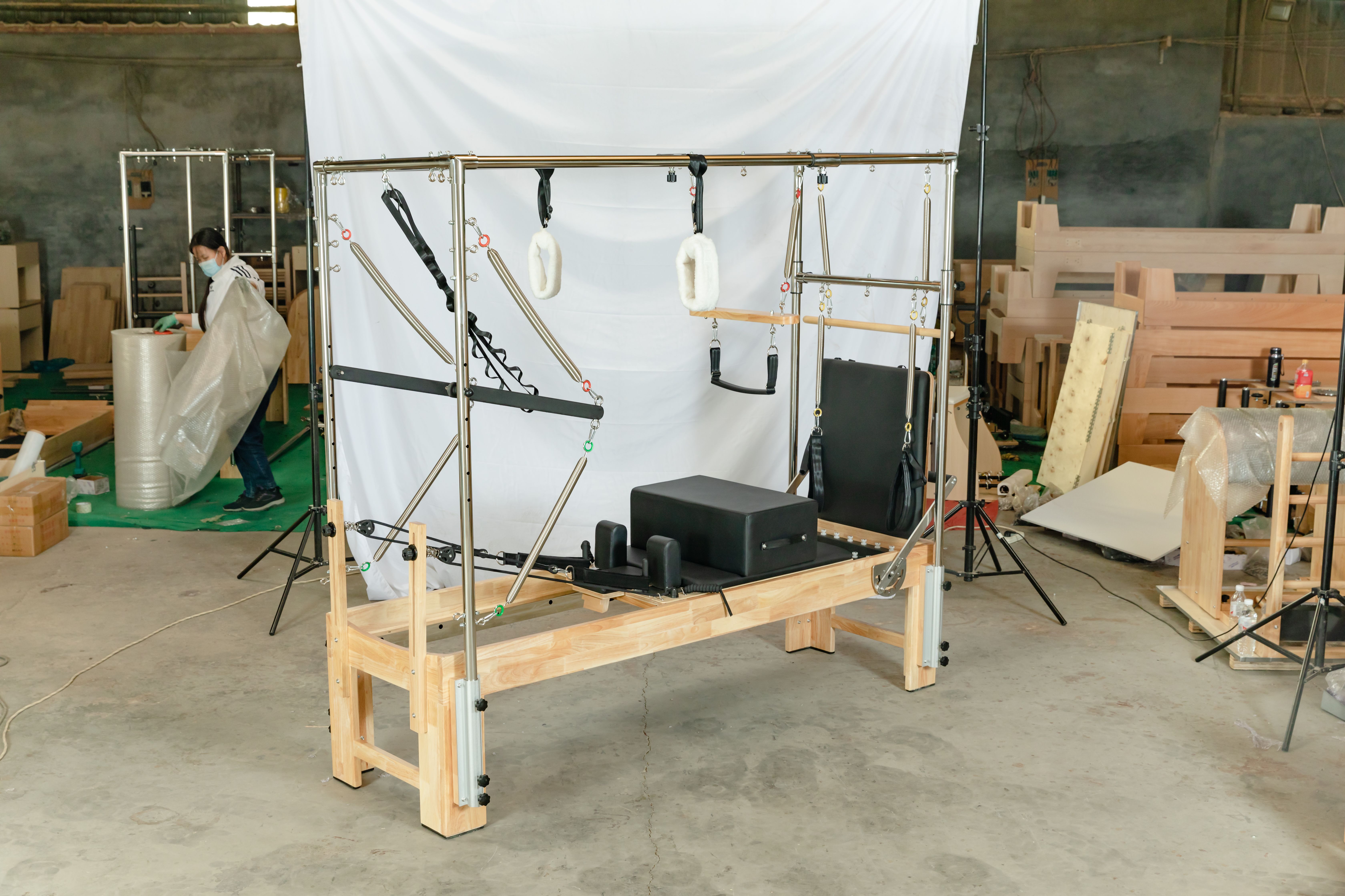 Classical Elevated Bed Home Gy - Yoga Fitness Machine avaliação e preço