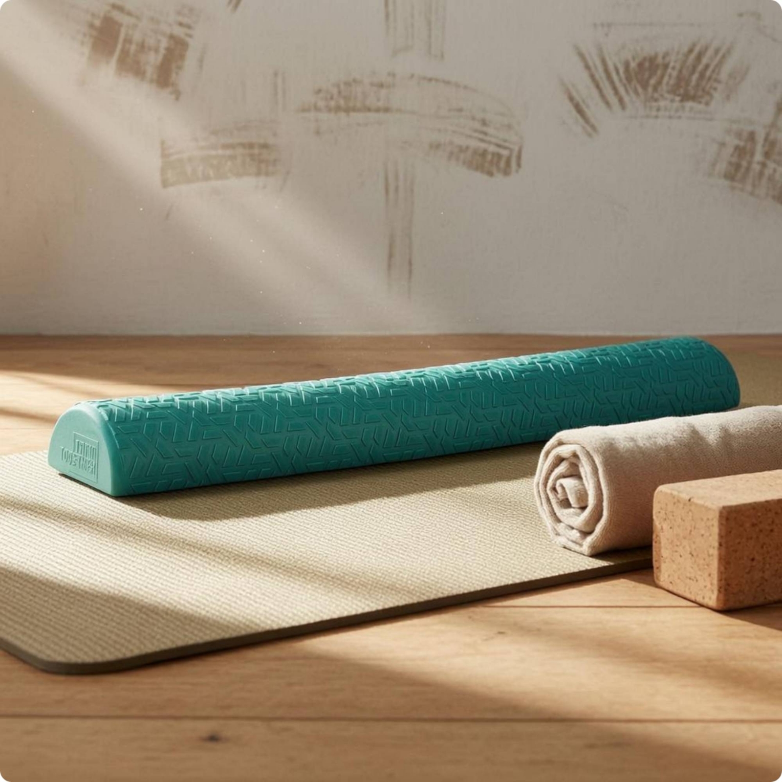 Foam Massage Roller Embossed T - Foam Roller avaliação e preço