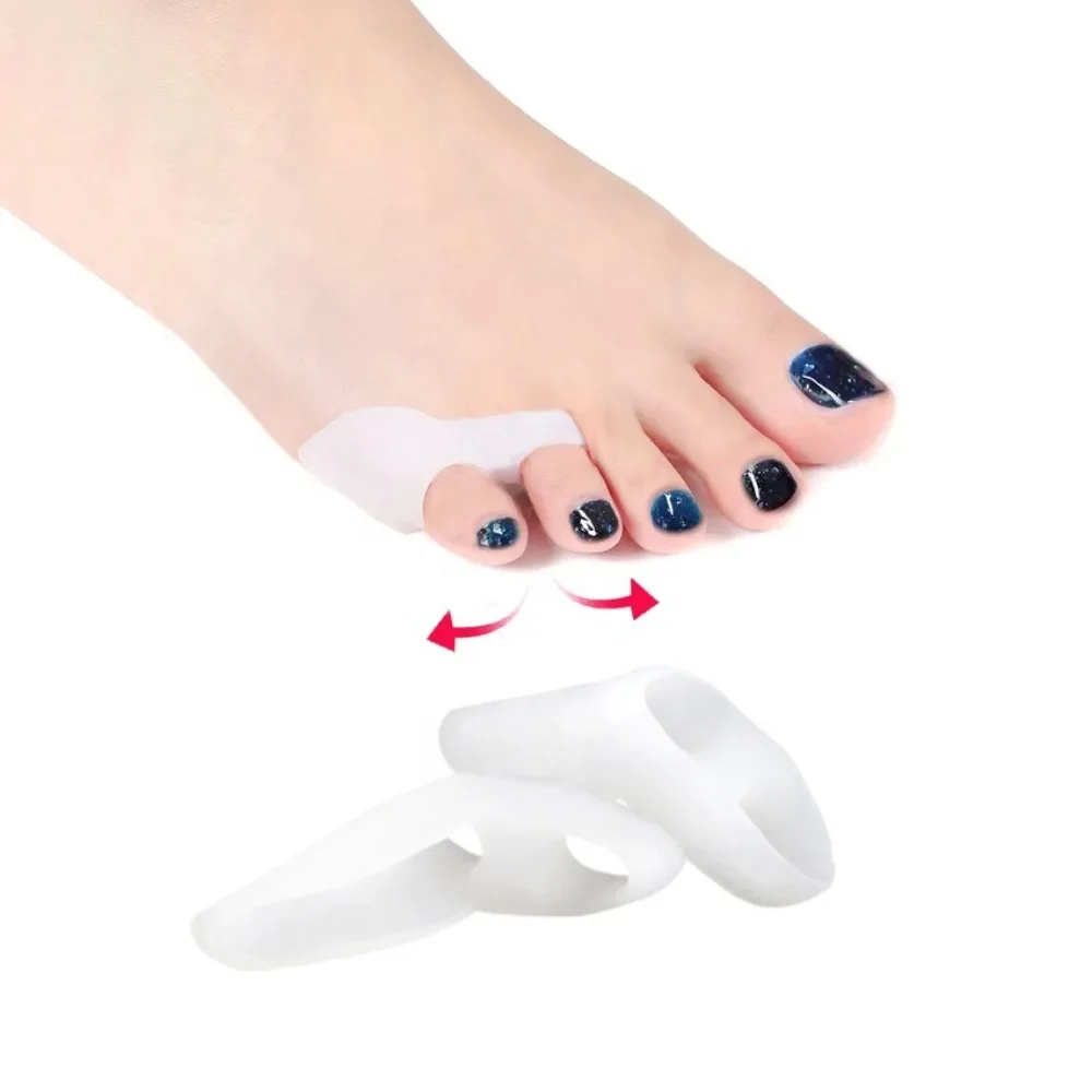 2pcs Silicone Toe Separator Fi - Yoga Toe Separator avaliação e preço