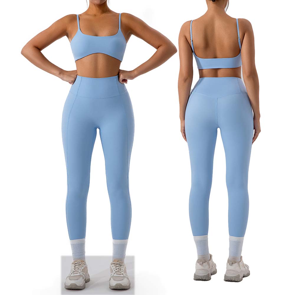 Running Training Set Adjustabl - Yoga Fitness Outfit avaliação e preço