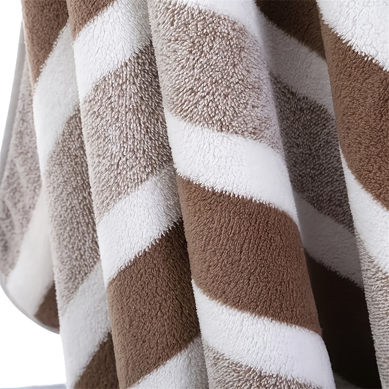 16pcs Striped Bath Towel Set - - Yoga Fitness Hotel avaliação e preço