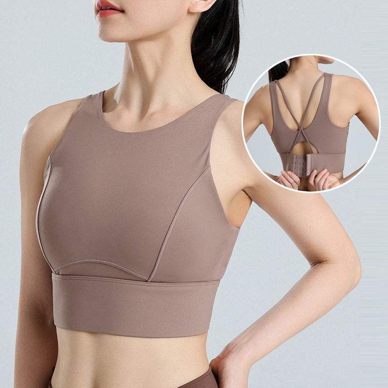Shockproof Sports Bra Women Hi - Yoga Fitness Plus avaliação e preço