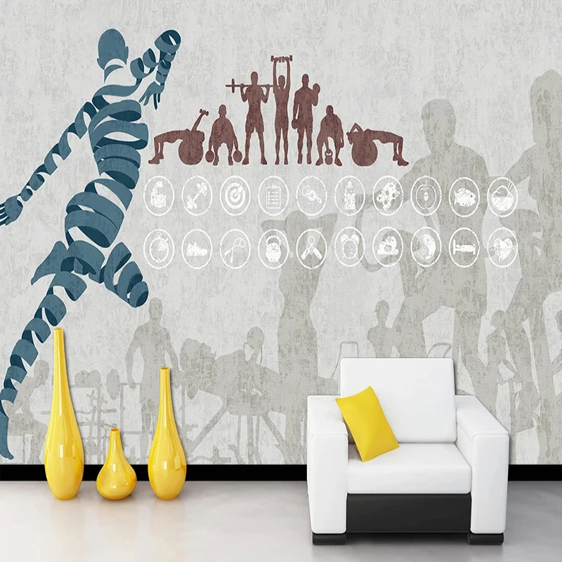 Custom Modern Sports Pattern W - Yoga Fitness Gym Photos avaliação e preço
