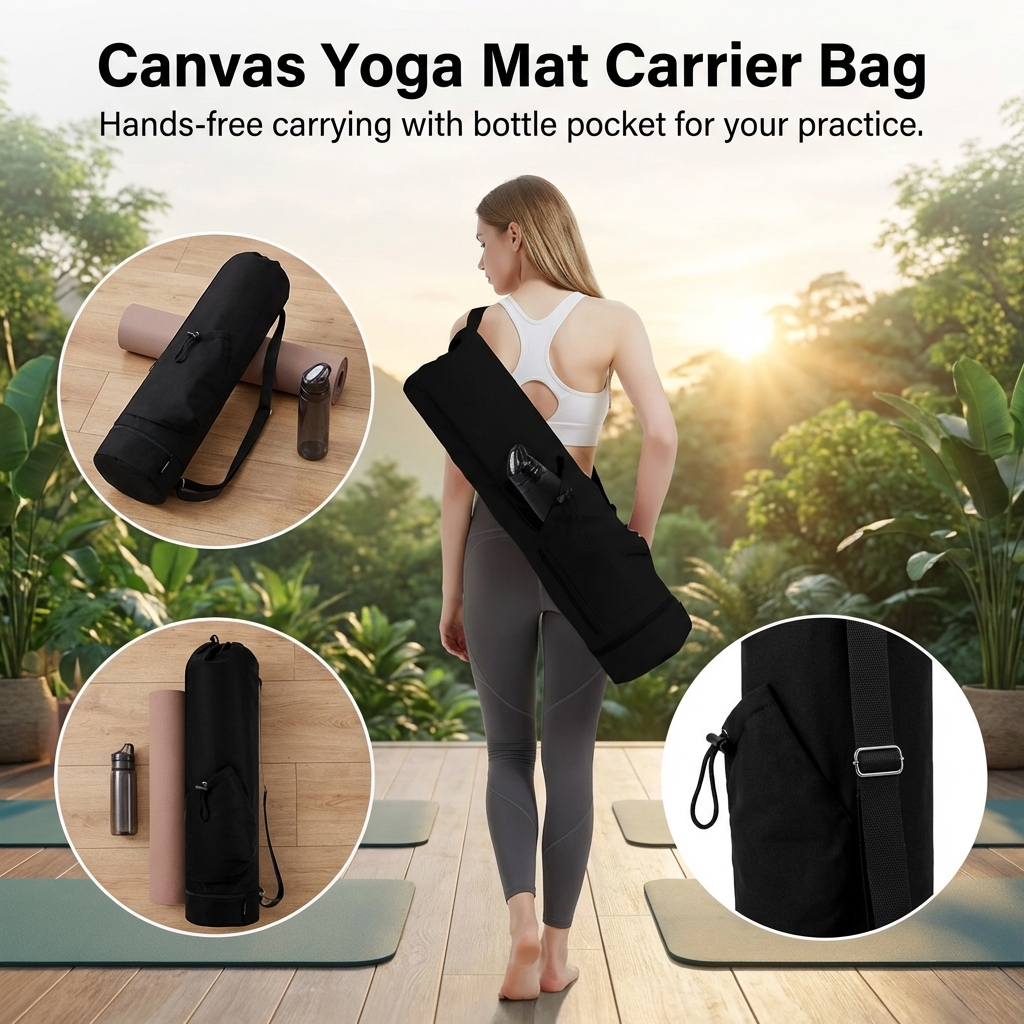 Yoga Mat Storage Bag With Wate - Yoga Of Fitness Mat avaliação e preço
