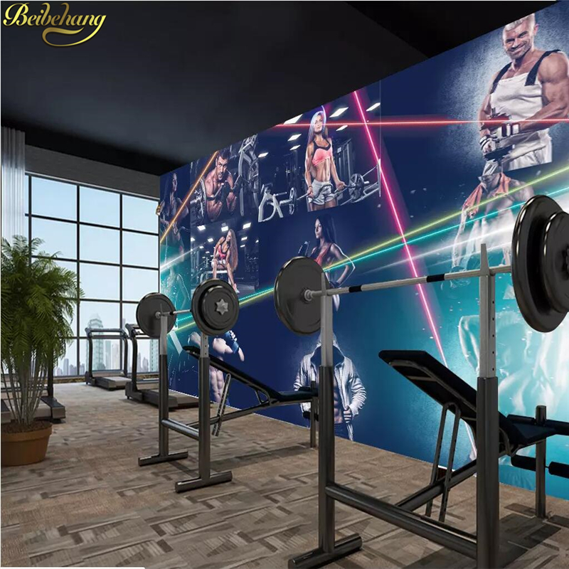 beibehang Custom Fitness gym y - Yoga Fitness Gym Photos avaliação e preço
