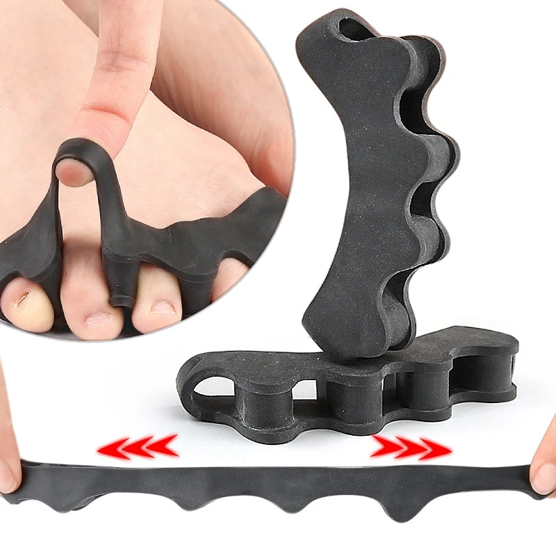 1Pairs Toe Separators Thumb Va - Yoga Toe Separator avaliação e preço