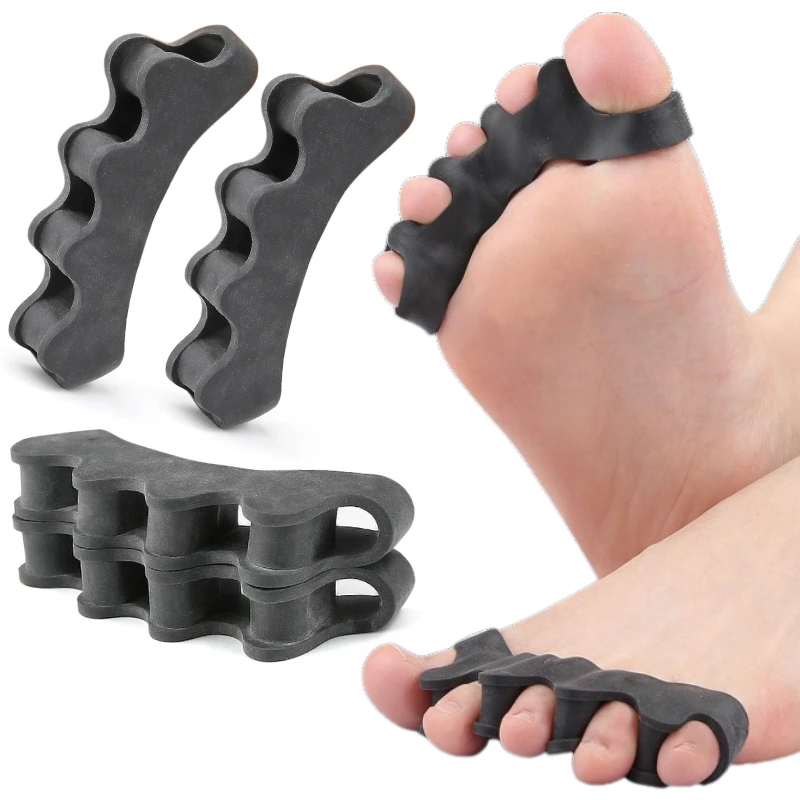 1Pairs Toe Separators Thumb Va - Yoga Toe Separator avaliação e preço