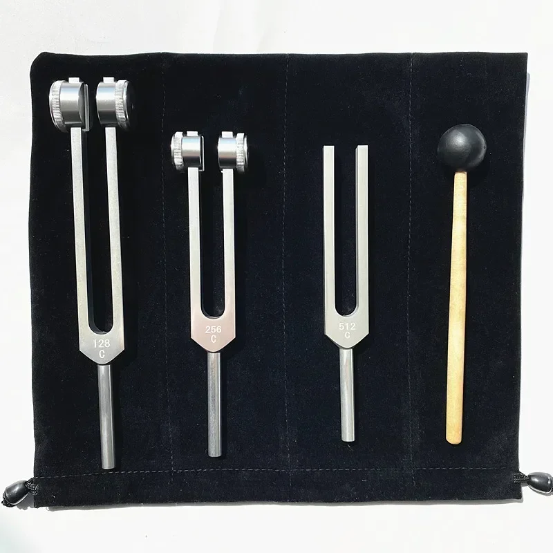 3PCS Tuning Fork Set 128 256 5 - Yoga Fitness Outfit avaliação e preço