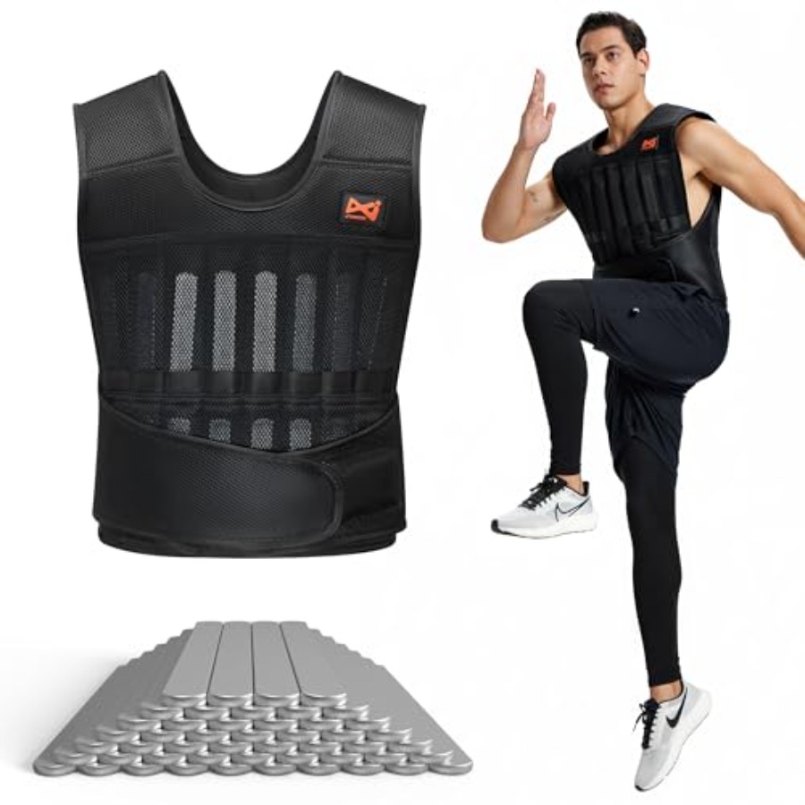 44lbs Adjustable Weighted Vest - Ankle Weights avaliação e preço