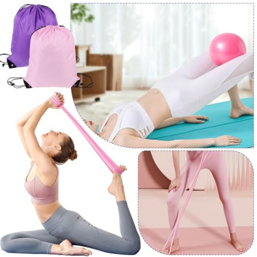 21 Pcs Pilates Ring Circle Set - Pilates Ring Circle avaliação e preço