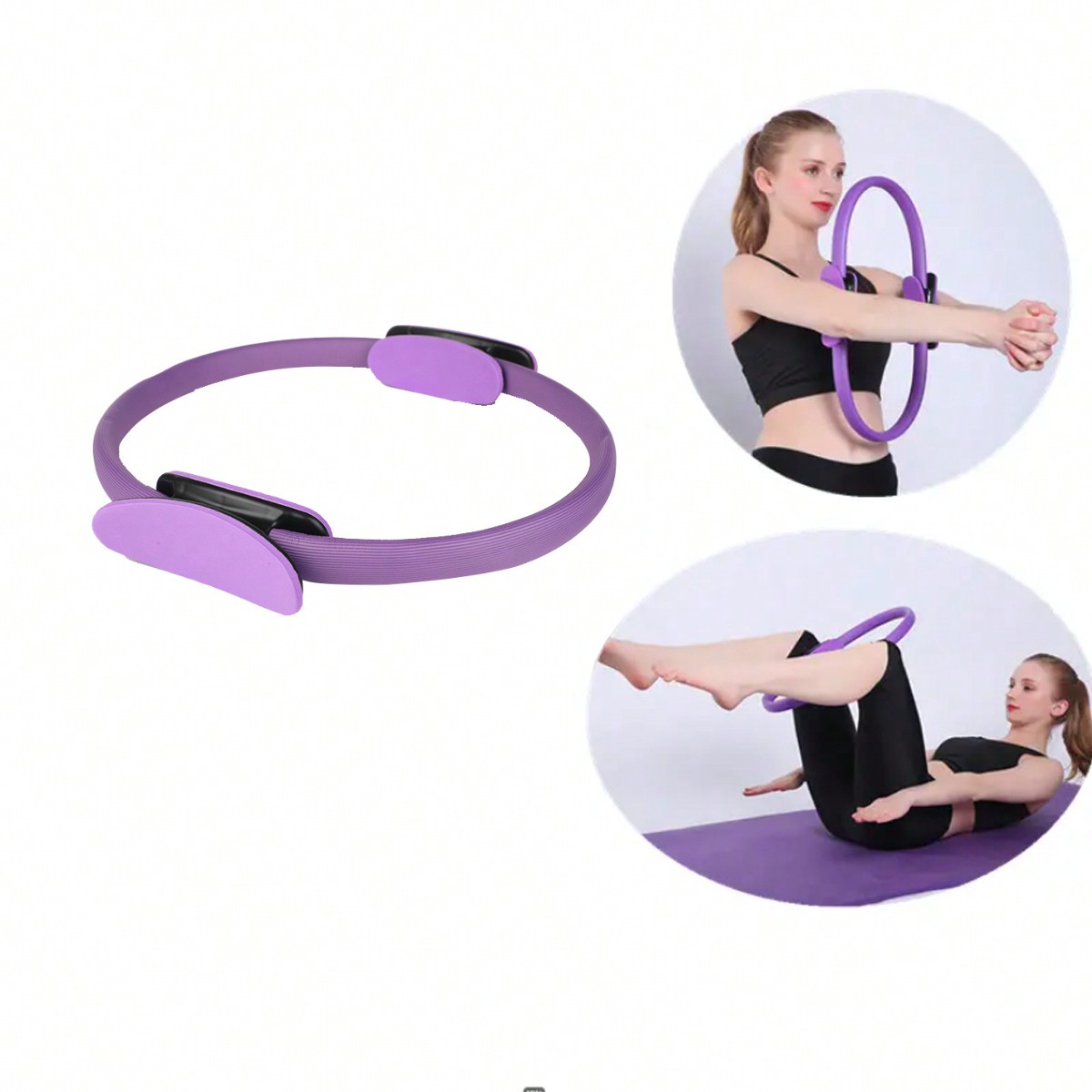 1pc PVC Pilates yoga circle mu - Pilates Ring Circle avaliação e preço