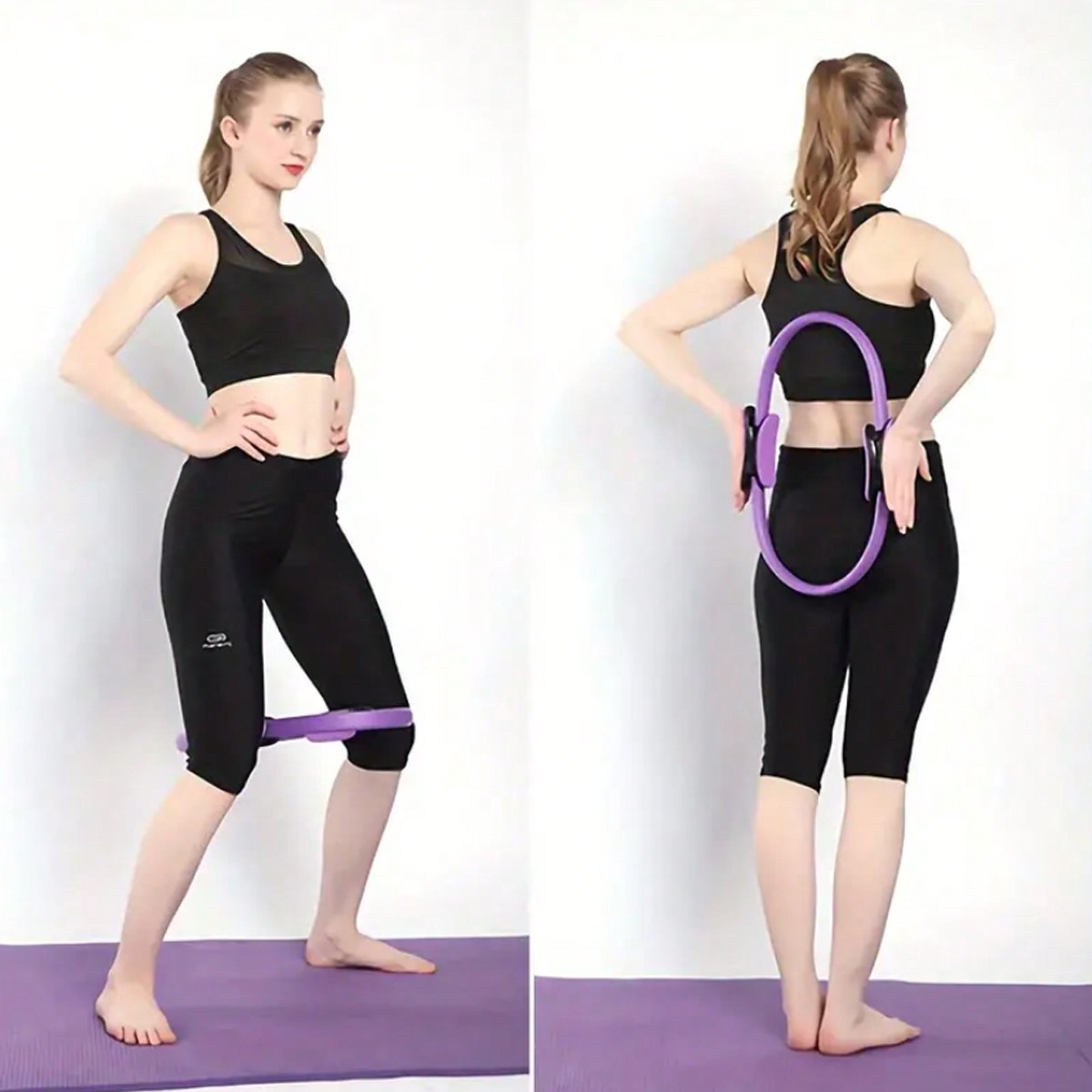 1pc PVC Pilates yoga circle mu - Pilates Ring Circle avaliação e preço