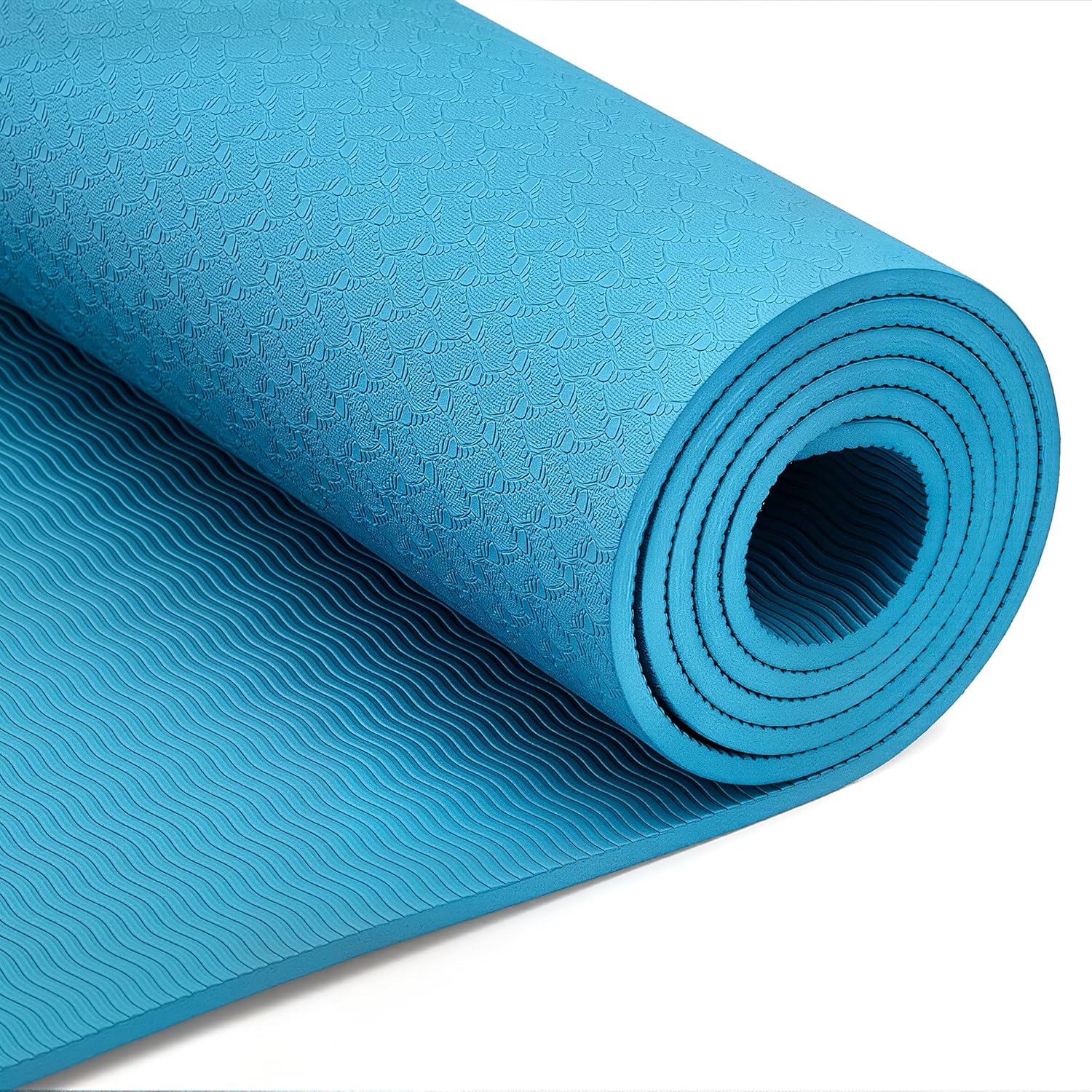 1/4 Inch Thick TPE Exercise Yo - Yoga Of Fitness Mat avaliação e preço