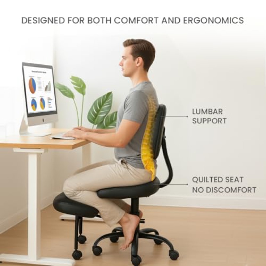 Cross Legged Office Chair Medi - Yoga & Fitness Center avaliação e preço