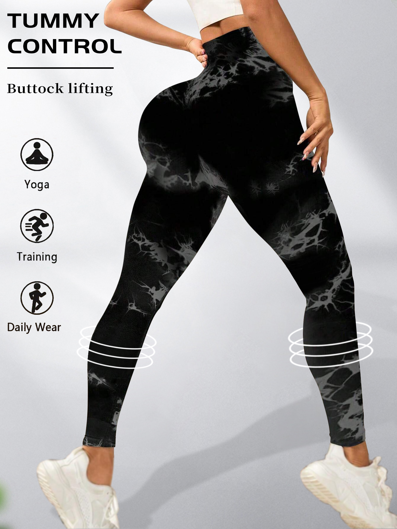 2pcs Seamless High Elastic Tie - Yoga & Fitness Center avaliação e preço