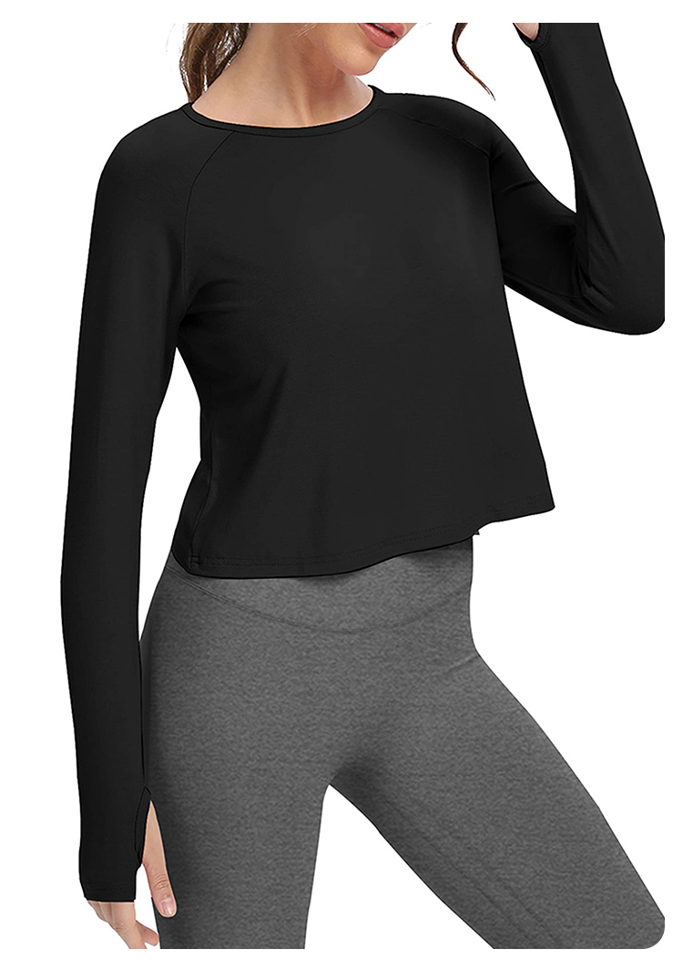 Women's Long Sleeve Yoga vest  - Yoga & Fitness Center avaliação e preço