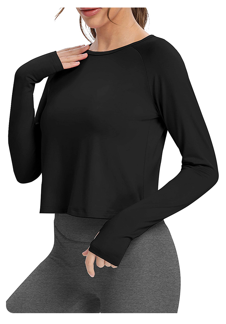Women's Long Sleeve Yoga vest  - Yoga & Fitness Center avaliação e preço