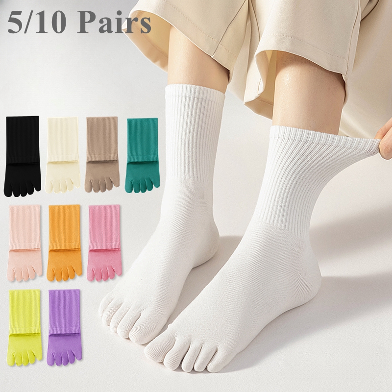 5 or 10 Pairs Women Sports Toe - Yoga Toe Separator avaliação e preço
