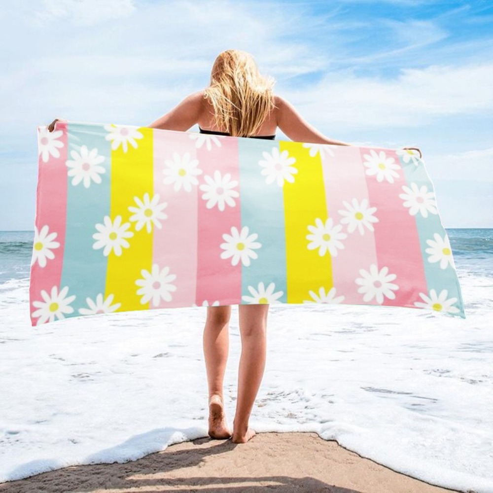 Starfish Printing Bath Towel 2 - Yoga Of Fitness Mat avaliação e preço