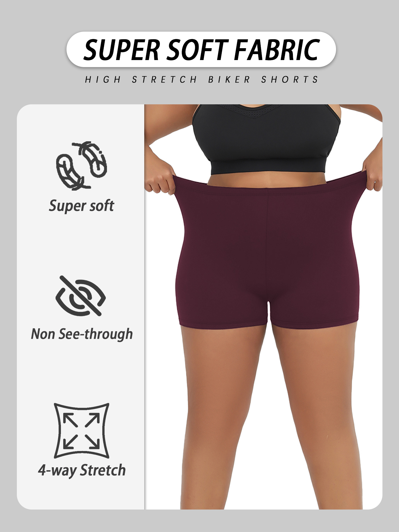 2 pack Plus Size Women's High  - Yoga Fitness Plus avaliação e preço