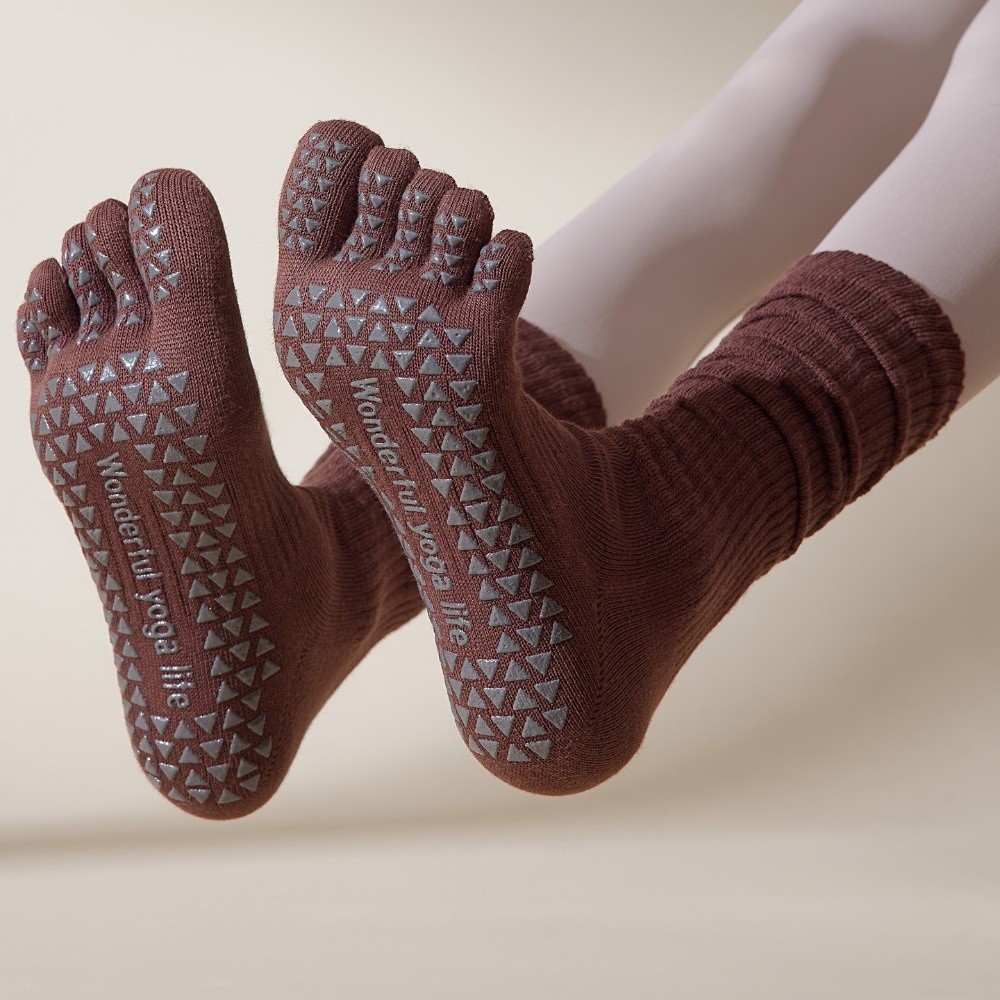 Five Fingers Sports Toe Socks  - Yoga Toe Separator avaliação e preço