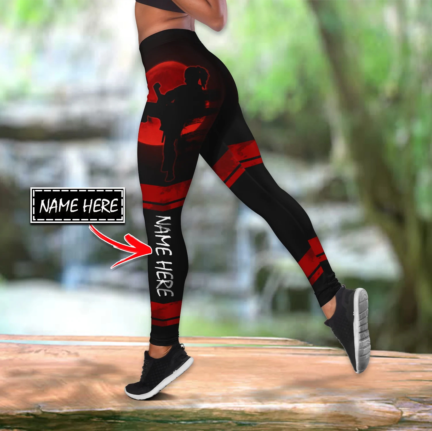 Customize Name Karate 3D Print - Yoga Fitness Name avaliação e preço