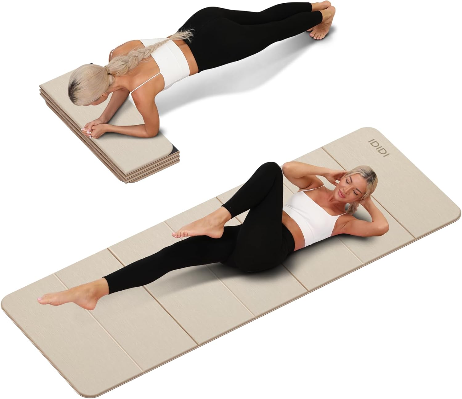 Foldable Yoga Mat Extra Thick  - Yoga Of Fitness Mat avaliação e preço
