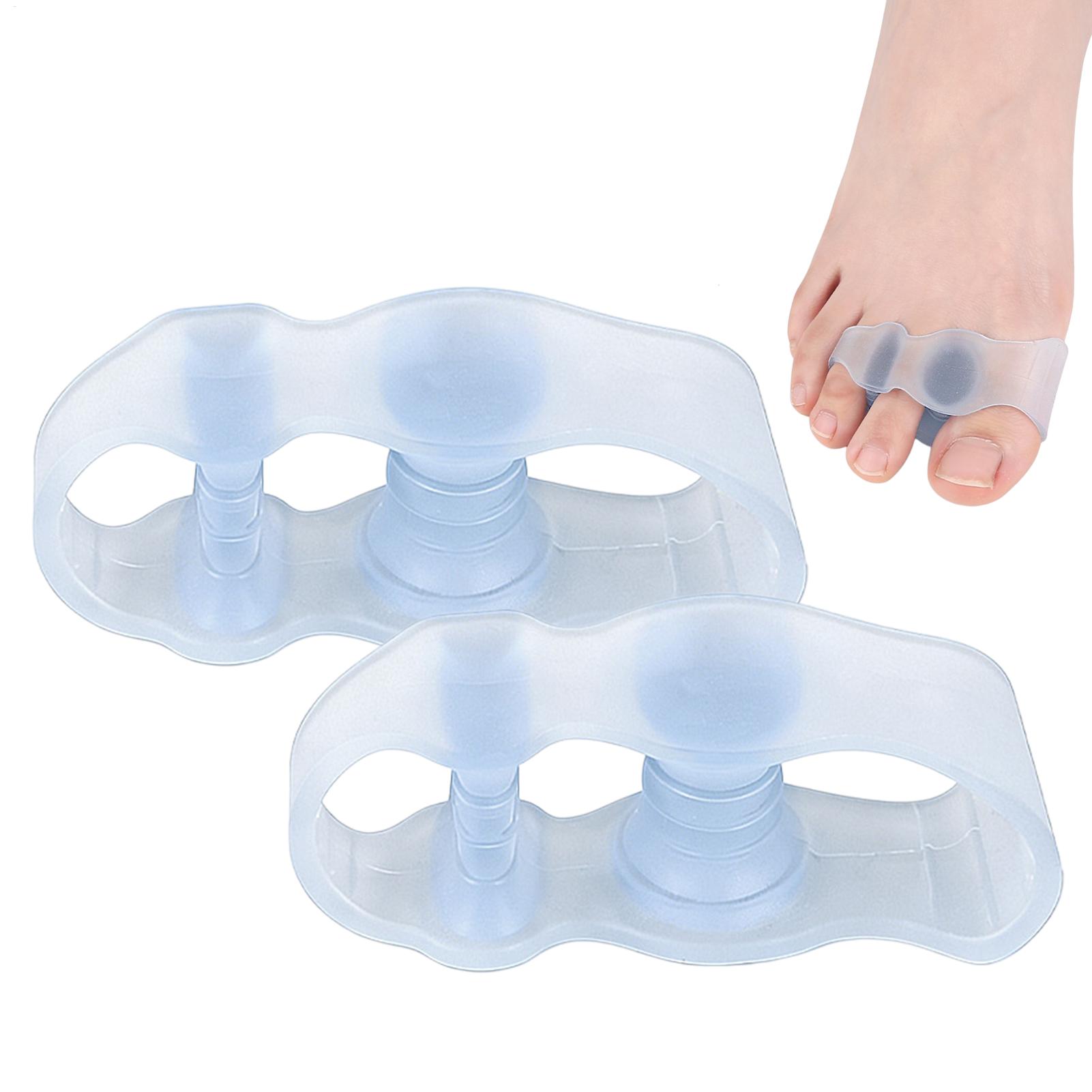 1 Pair Big Toe Separators Foot - Yoga Toe Separator avaliação e preço