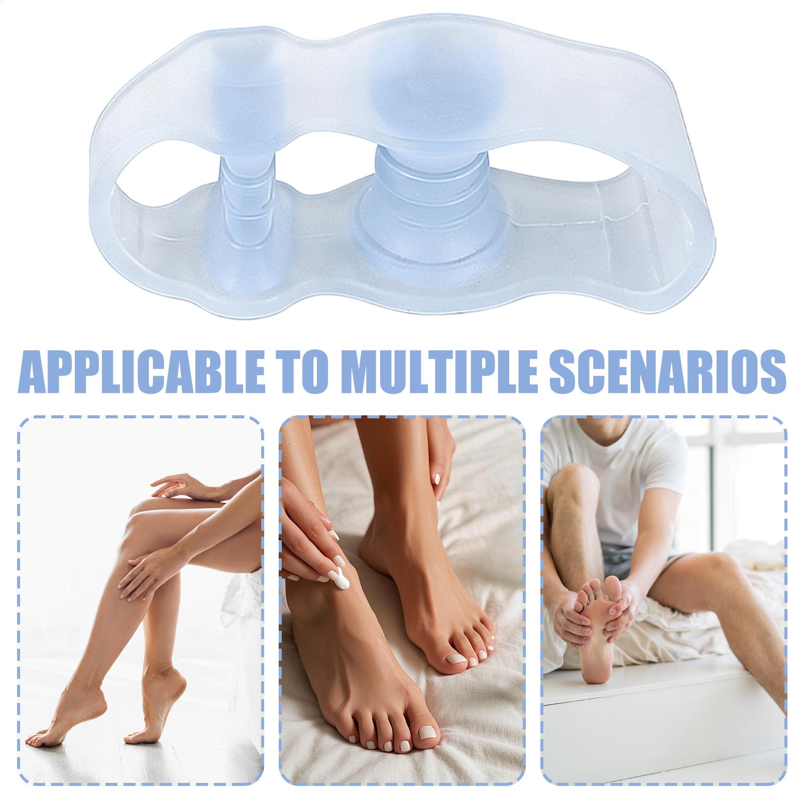 1 Pair Big Toe Separators Foot - Yoga Toe Separator avaliação e preço