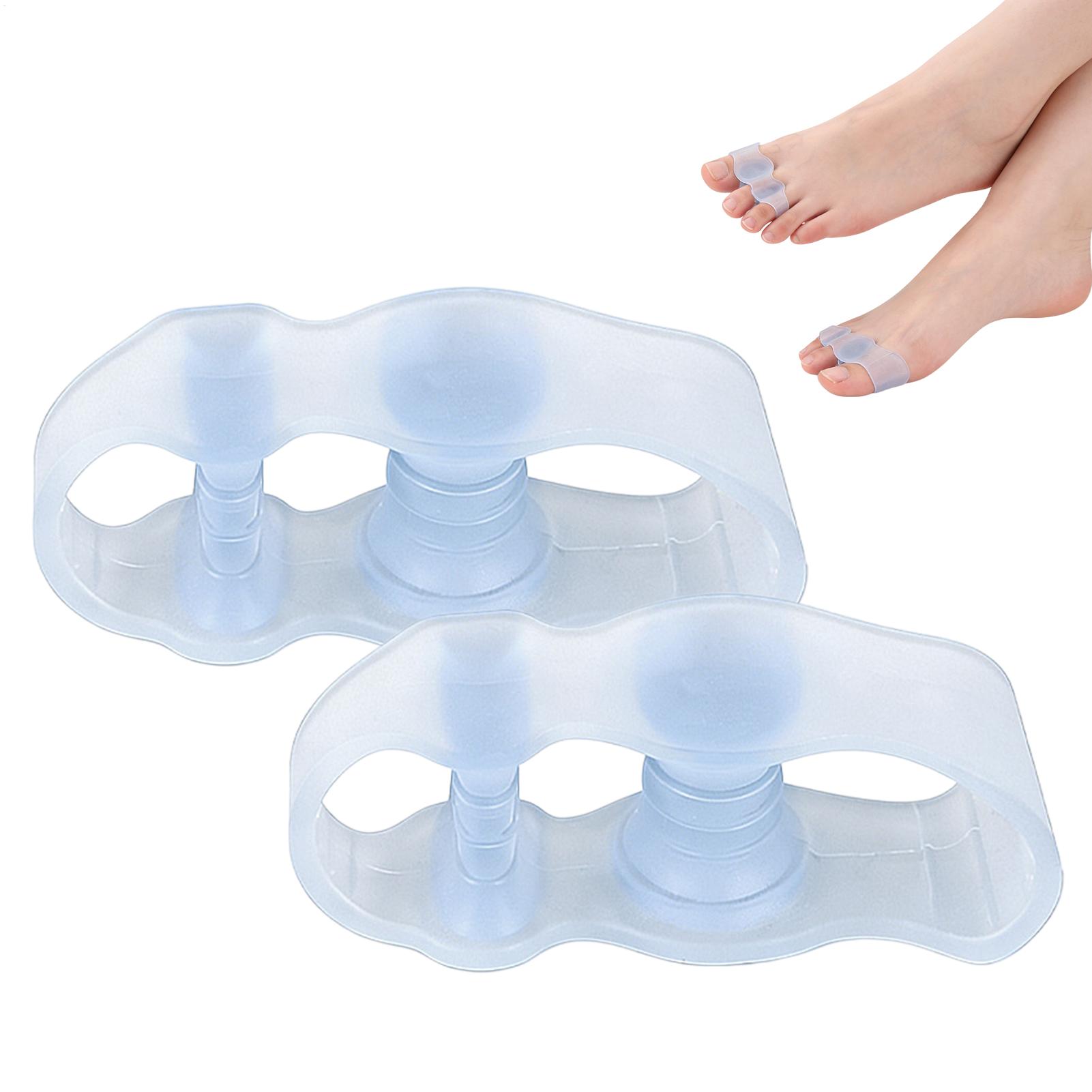 1 Pair Big Toe Separators Foot - Yoga Toe Separator avaliação e preço