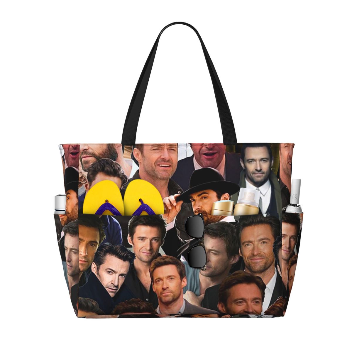 Hugh Jackman Photo Collage Bea - Yoga Fitness Gym Photos avaliação e preço