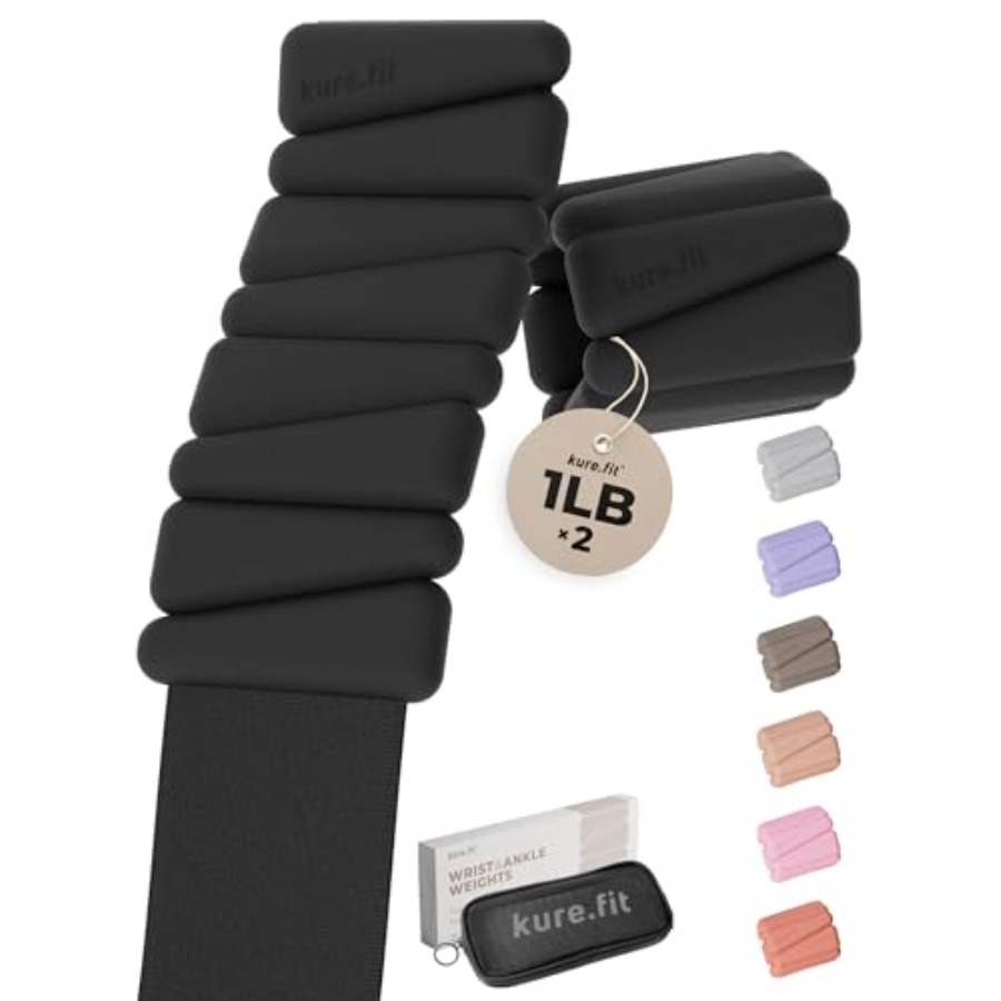 Black Adjustable Wrist and Ank - Ankle Weights avaliação e preço