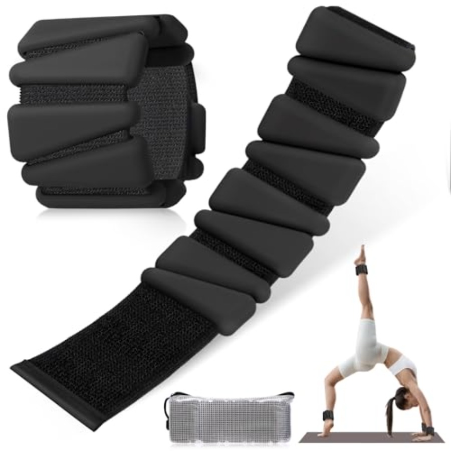 Adjustable Silicone Wrist Ankl - Ankle Weights avaliação e preço