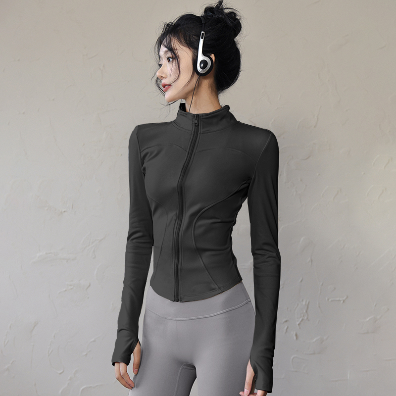 Long Sleeve Sports Jacket Wome - Yoga & Fitness Center avaliação e preço
