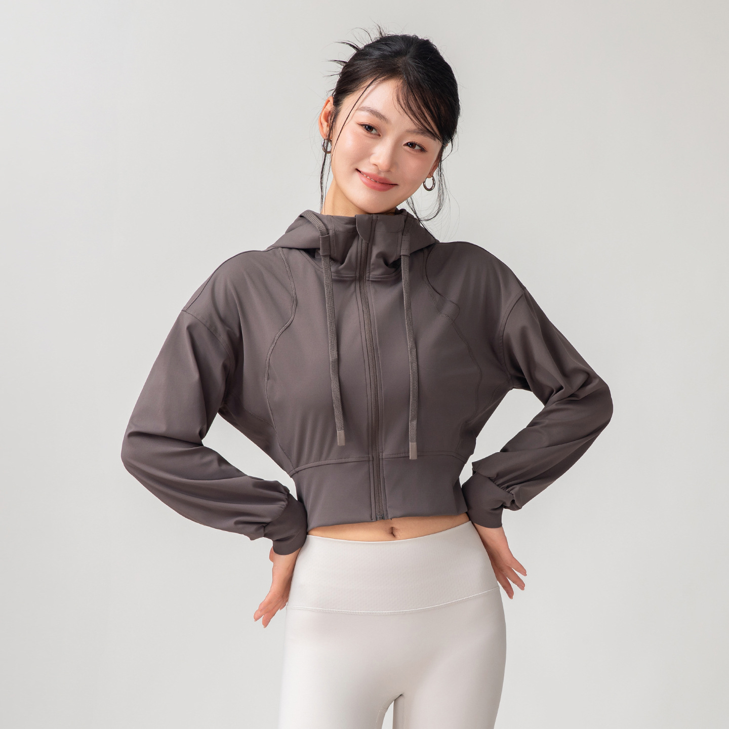 Women's Solid Color Casual Sta - Yoga & Fitness Center avaliação e preço