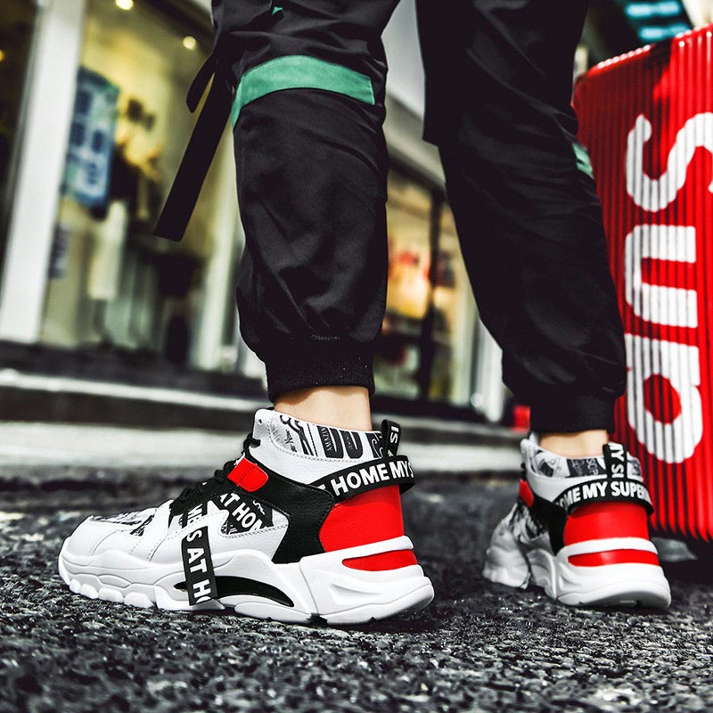 Large Size High Top Chunky Man - Yoga Fitness Online avaliação e preço