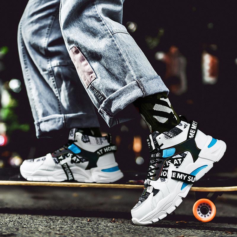 Large Size High Top Chunky Man - Yoga Fitness Online avaliação e preço