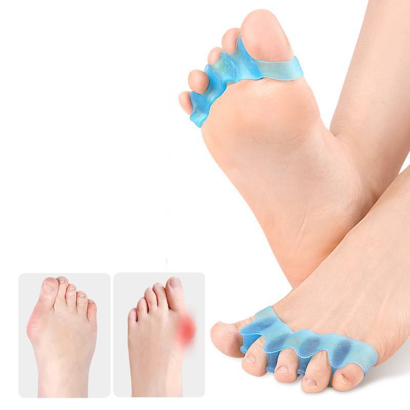 1/5Pairs Silicone Toe Separato - Yoga Toe Separator avaliação e preço