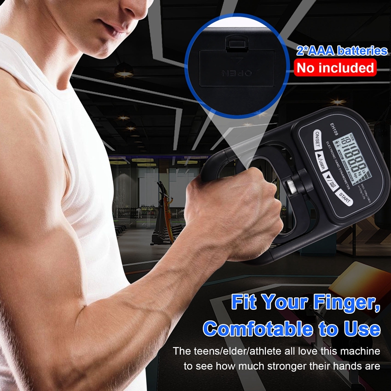 265 Lbs / 120Kgs Hand Dynamome - Grip Strengthener Hand avaliação e preço