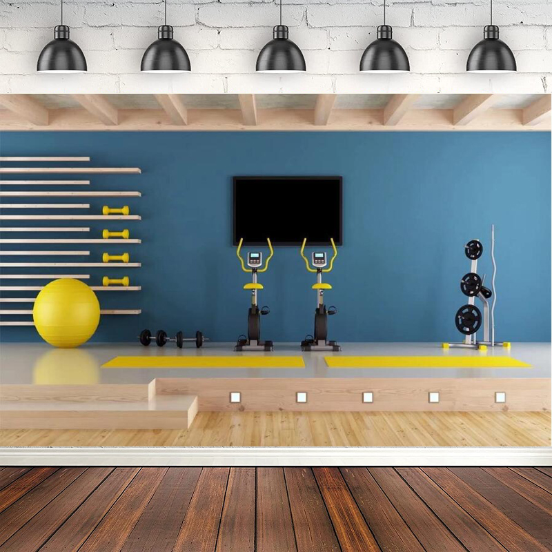 Photography Backdrop Home Gym  - Yoga Fitness Online avaliação e preço