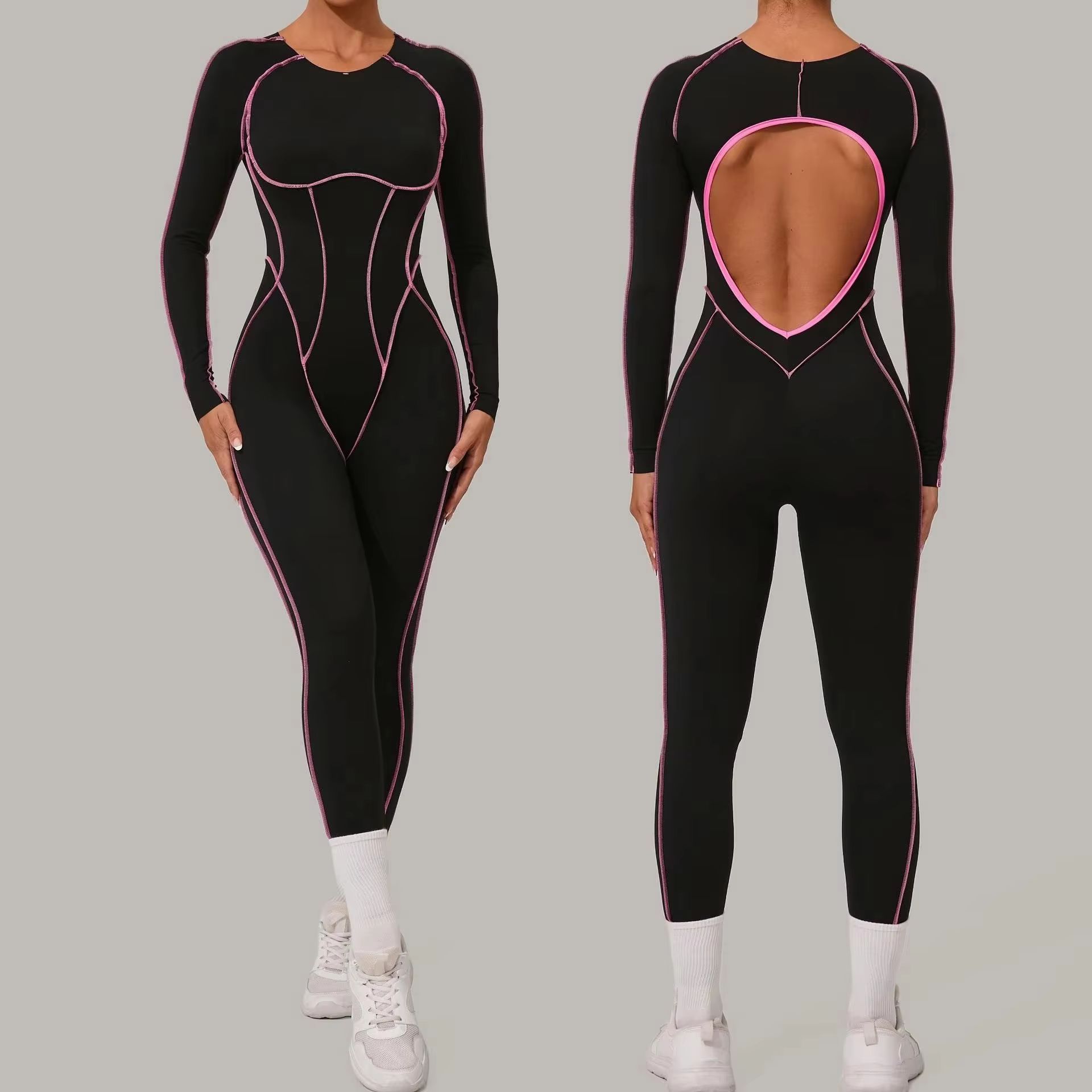 Yoga Suit Sport Fitness Seamle - Yoga Fitness Online avaliação e preço