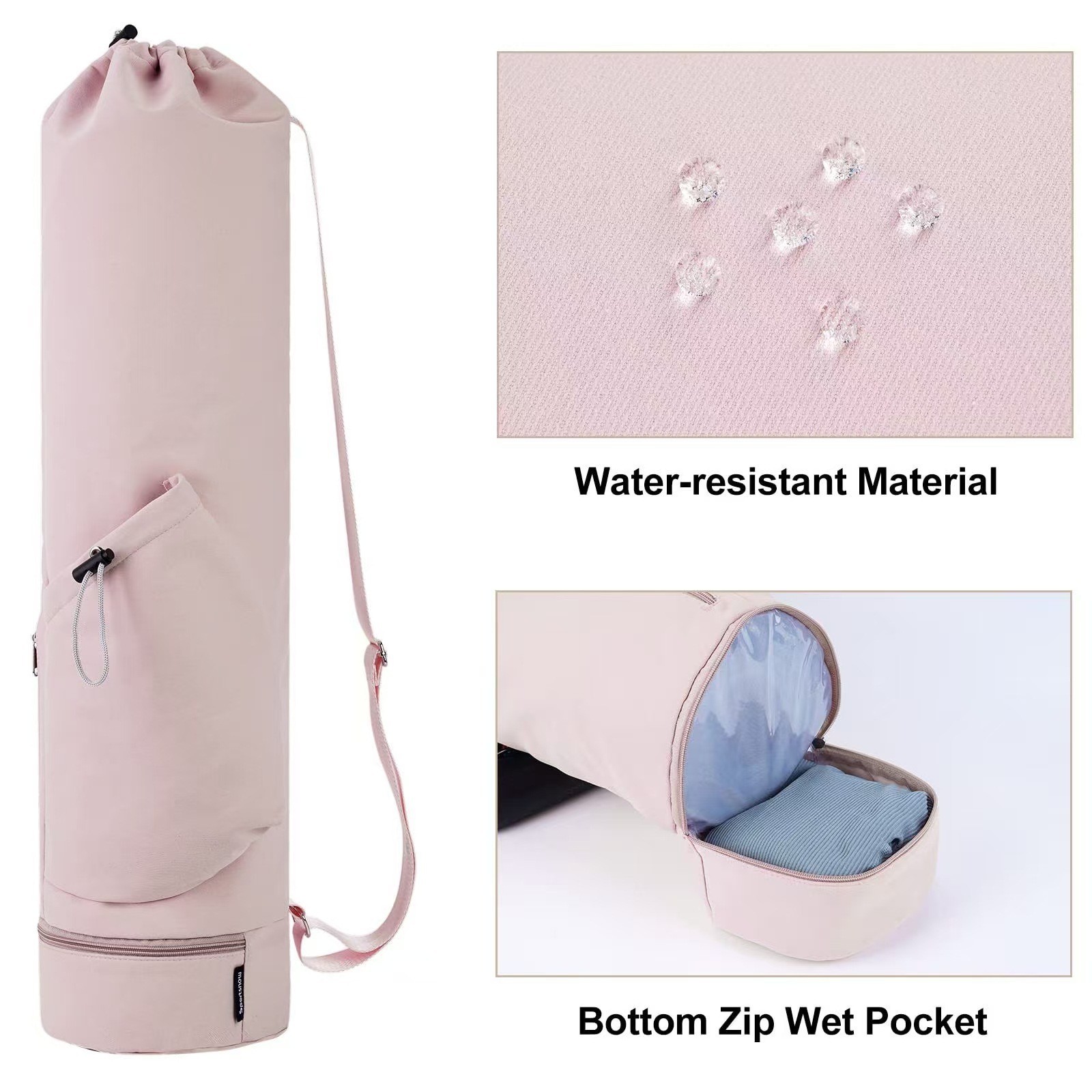 Women's Crossbody Yoga Mat Bag - Yoga Of Fitness Mat avaliação e preço
