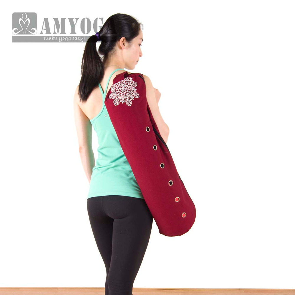 Canvas Yoga Mat Bag Single Sho - Yoga Of Fitness Mat avaliação e preço