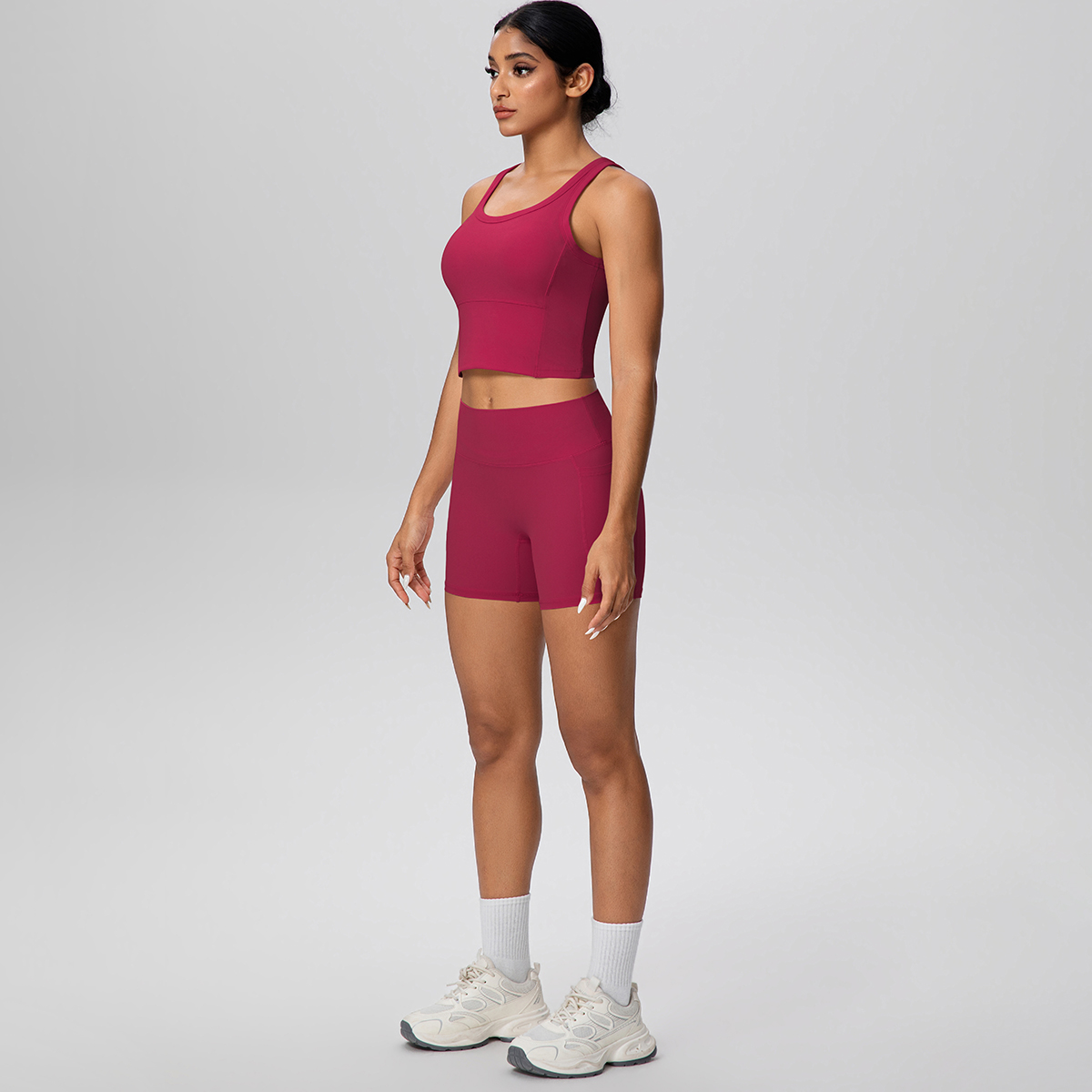 2PCS Women Summer Fitness Spor - Yoga Fitness Outfit avaliação e preço